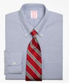 Brooks Brothers Traditional Relaxed-fit Dress Shirt, Stripe