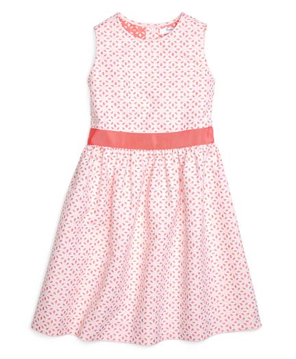 Brooks Brothers Sleeveless Eyelet Dress