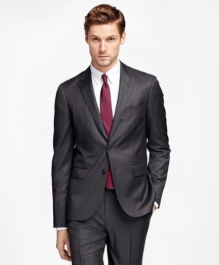 Brooks Brothers Alternating Stripe Suit Jacket