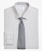 Brooks Brothers Stretch Regent Fitted Dress Shirt, Non-iron Music Stripe