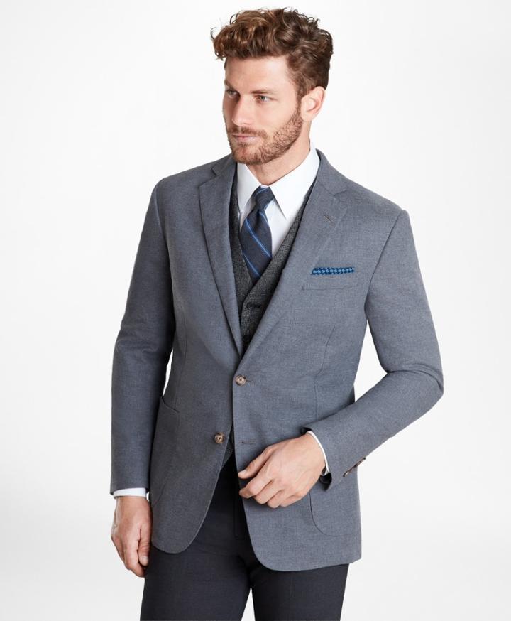 Brooks Brothers Men's Regent Fit Two-button Cotton Sport Coat