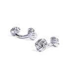 Brooks Brothers Men's Sterling Silver Knot Cuff Links