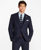 Brooks Brothers Regent Fit Check Three-piece 1818 Suit