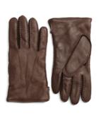 Brooks Brothers Men's Deerskin Cashmere Lined Gloves