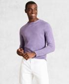 Brooks Brothers Men's Golden Fleece 3-d Knit Cashmere Silk Crewneck Sweater