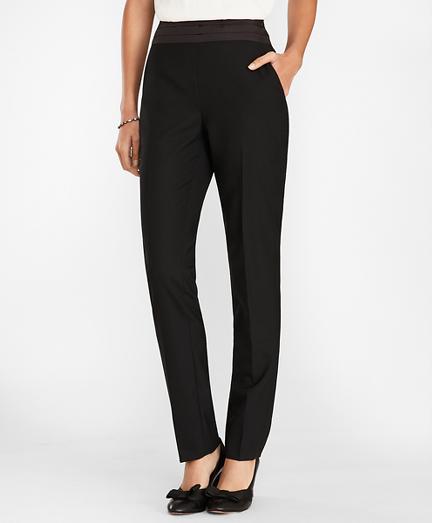 Brooks Brothers Wool-blend Tuxedo Pants