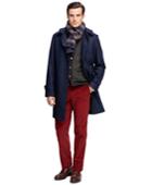 Brooks Brothers Men's Double-face Duffle Topcoat