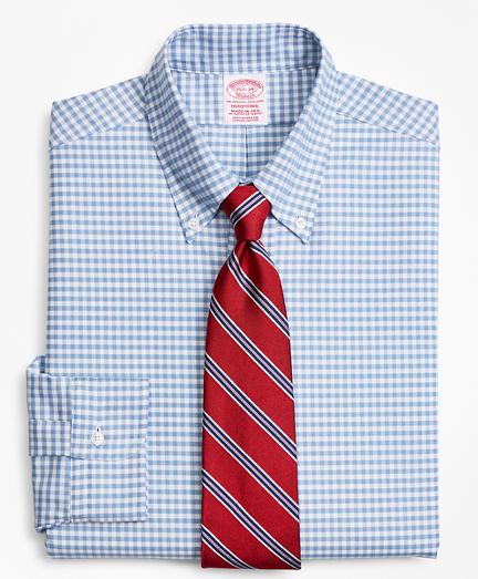 Brooks Brothers Original Polo Button-down Oxford Traditional Fit Dress Shirt, Gingham