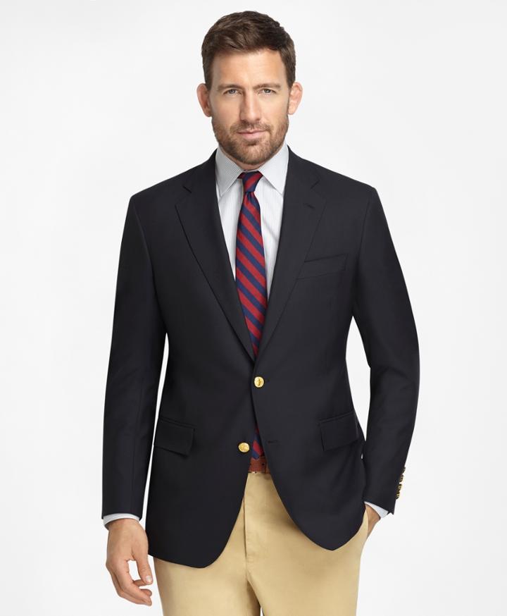 Brooks Brothers Men's Regent Fit Two-button Classic 1818 Blazer