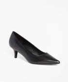 Brooks Brothers Women's Leather Point-toe Pumps