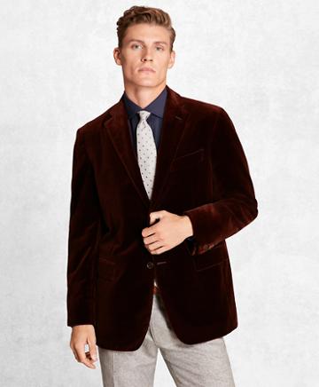 Brooks Brothers Golden Fleece Velvet Twill Sport Coat