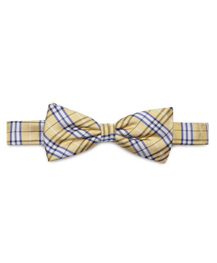 Brooks Brothers Bb#1 Plaid Pre-tied Bow Tie