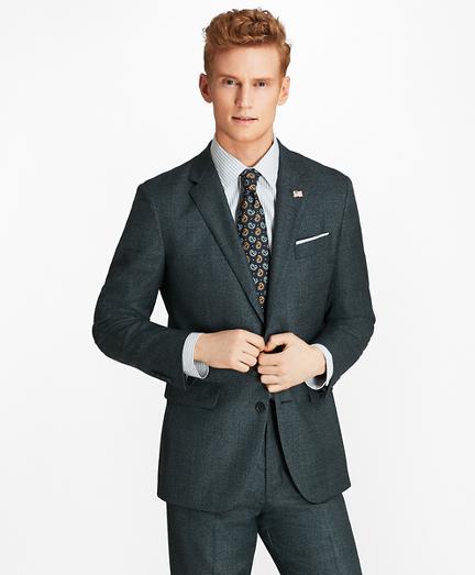 Brooks Brothers Milano Fit Mini-check 1818 Suit