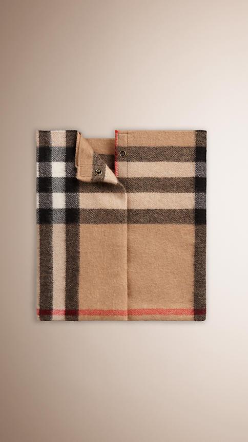 Burberry Exploded Check Cashmere Snood