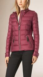 Burberry Lightweight Down-filled Fitted Jacket