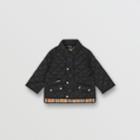 Burberry Burberry Childrens Lightweight Diamond Quilted Jacket, Size: 2y, Black