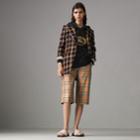 Burberry Burberry Embroidered Archive Logo Oversized Hoodie