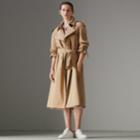 Burberry Burberry The Long Westminster Heritage Trench Coat, Size: 06, Beige