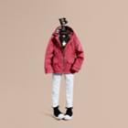 Burberry Burberry Hooded Packaway Technical Jacket, Size: 6y, Red