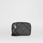 Burberry Burberry London Check Travel Pouch, Grey