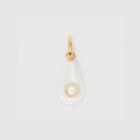 Burberry Burberry 'o' Crystal And Resin Pearl Letter Charm - Online Exclusive