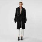 Burberry Burberry Double-faced Cashmere Tailored Coat, Size: 00, Black
