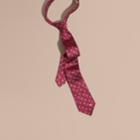 Burberry Burberry Modern Cut Floral Silk Jacquard Tie, Pink