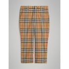 Burberry Burberry Vintage Check Cotton Tailored Trousers, Size: 6y