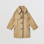 Burberry Burberry Childrens Trompe L'oeil Cotton Swing Coat, Size: 3y, Yellow