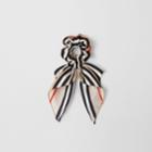Burberry Burberry Childrens Icon Stripe Silk Twill Hair Tie, Size: Os, Beige