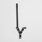 Burberry Burberry 'y' Studded Leather Alphabet Charm, Yellow
