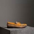 Burberry Burberry The 1983 Check Link Loafer, Size: 39, Yellow