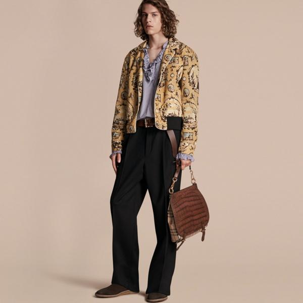 Burberry Wallpaper Print Bomber Jacket