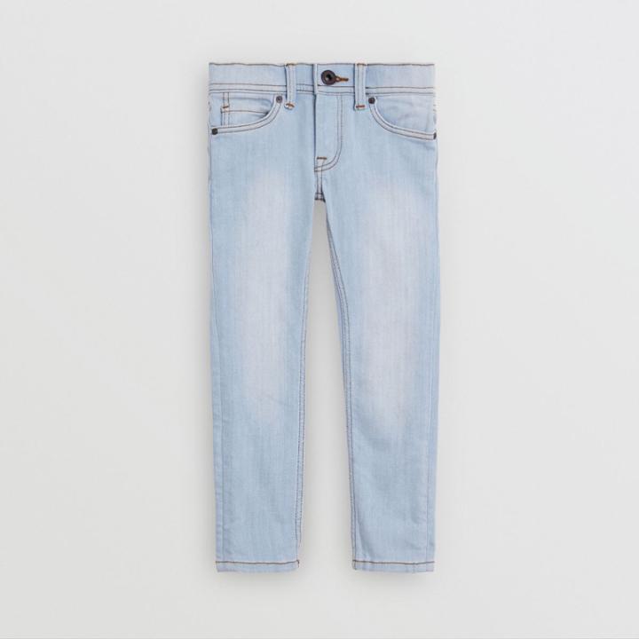 Burberry Burberry Childrens Skinny Fit Stretch Jeans, Size: 12y, Blue