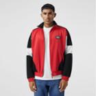 Burberry Burberry Logo Appliqu Jersey And Neoprene Track Top, Size: M, Red