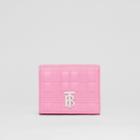 Burberry Burberry Small Quilted Lambskin Lola Folding Wallet