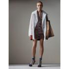 Burberry Burberry Soft-touch Plastic Oversized Car Coat, Size: 02, White