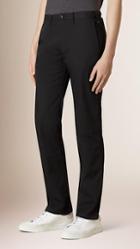 Burberry Brit Straight Fit Cotton Chinos