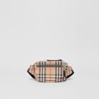 Burberry Burberry Small Vintage Check Cannon Bum Bag, Beige