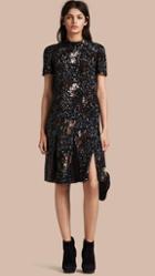 Burberry Prorsum Hand-embroidered Sequin Dress