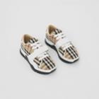 Burberry Burberry Childrens Vintage Check Cotton Sneakers, Size: 10