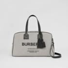 Burberry Burberry Horseferry Print Canvas And Leather Cube Holdall