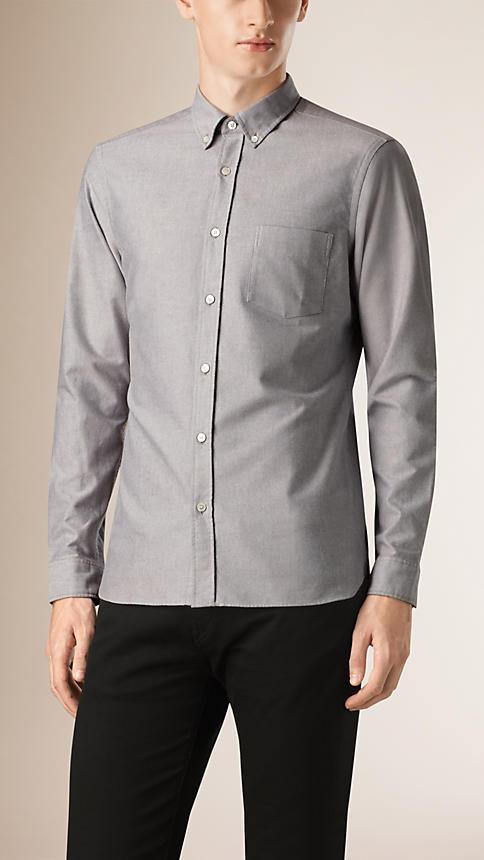 Burberry Regular Fit Cotton Oxford Shirt