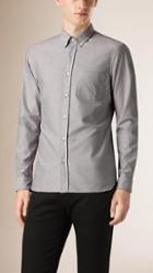 Burberry Regular Fit Cotton Oxford Shirt