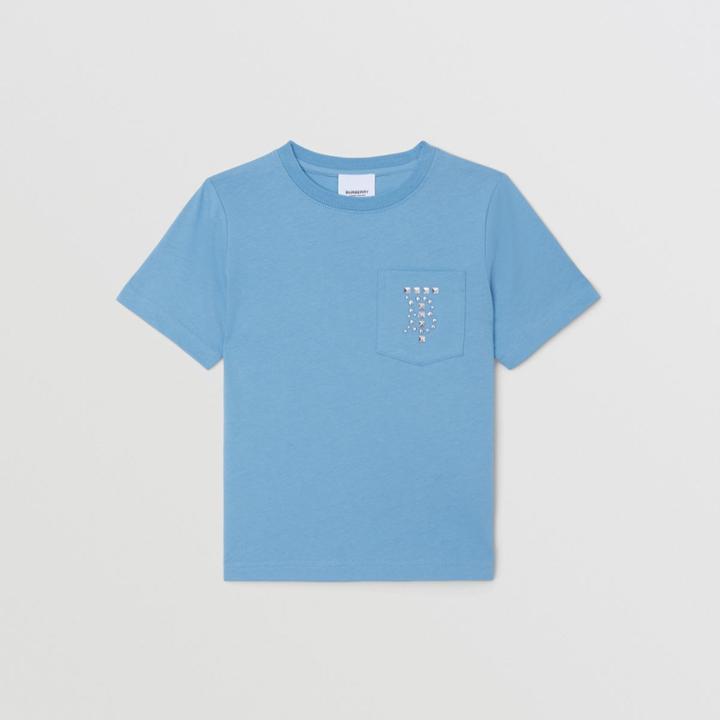 Burberry Burberry Childrens Monogram Motif Cotton T-shirt, Size: 12y