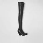 Burberry Burberry Stretch Lambskin Thigh-high Boots, Size: 38.5