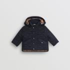 Burberry Burberry Childrens Diamond Quilted Hooded Jacket, Size: 12m, Blue