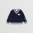 Burberry Burberry Childrens Thomas Bear Detail Wool Cashmere Sweater, Size: 18m, Blue