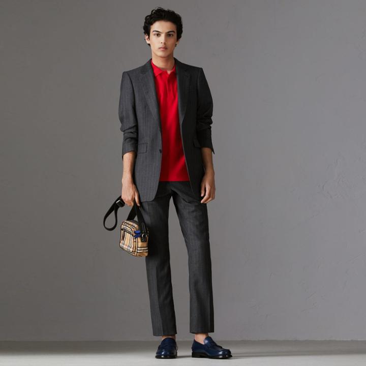 Burberry Burberry Archive Logo Cotton Piqu Polo Shirt, Size: M