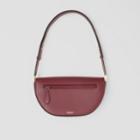 Burberry Burberry Small Leather Olympia Bag, Red
